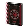 Zápisník Game of Thrones - Targaryen Dragon Daenerys