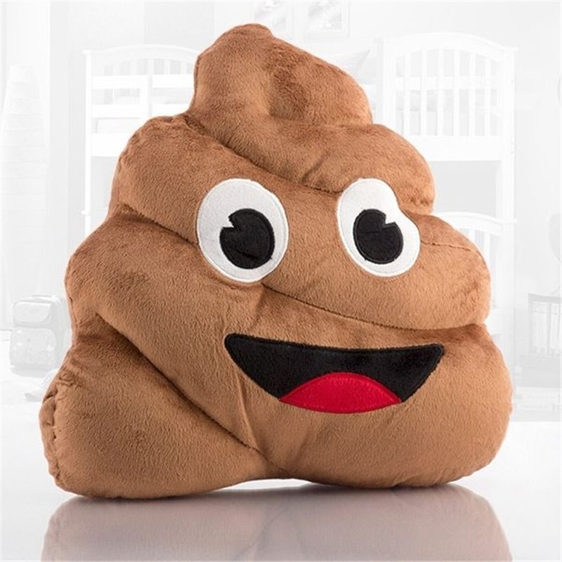 Polštář Emoji Poo Polštář Emoji Poo
