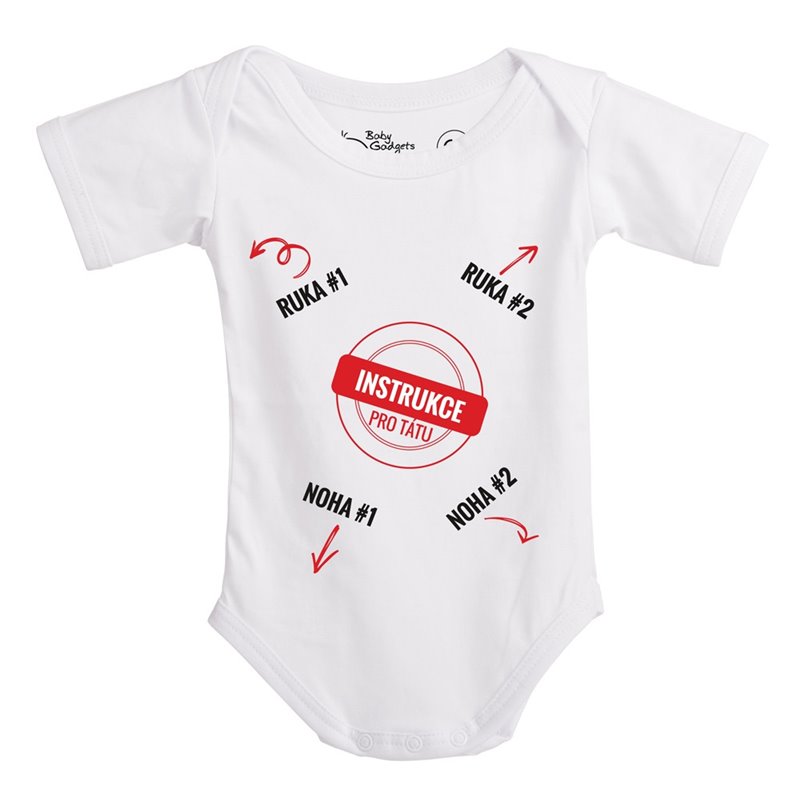 Body s instrukcemi pro tátu Body s instrukcemi pro tátu