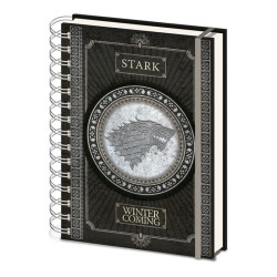 Zápisník Game of Thrones - Stark Logo