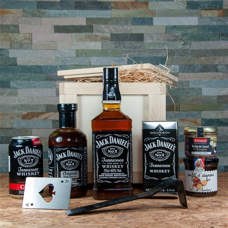 Dárková bedna s páčidlem - Jack Daniel's